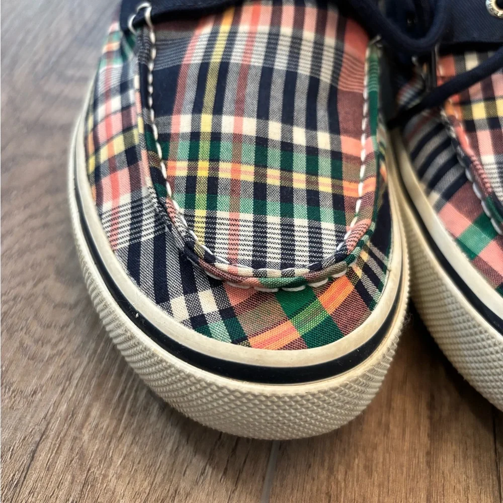 Sperry Men’s Plaid‎ Top-Sider Size 10 Boat Shoe with Lace Tie